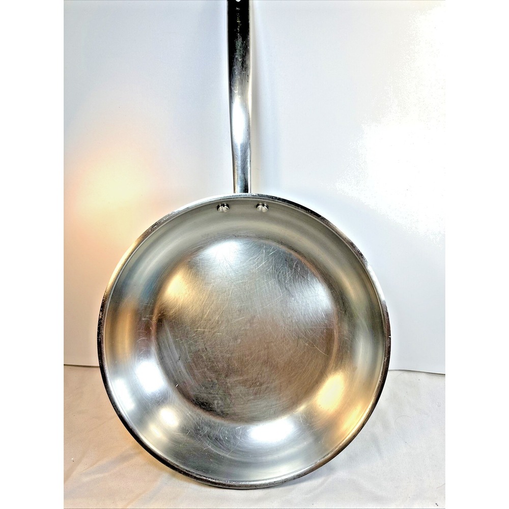Threshold Stainless Steel Skillet 11" dishwasher safe oven safe 500 degrees